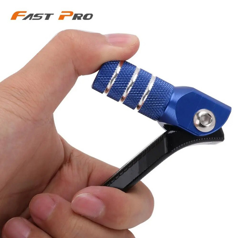 Motociklo mėlyna CNC aliuminio pavarų perjungimo svirtis skirta YAMAHA YZ250F YZ450F 2014-2022 YZ250FX WR250F YZ450FX WR450F 2016-2022