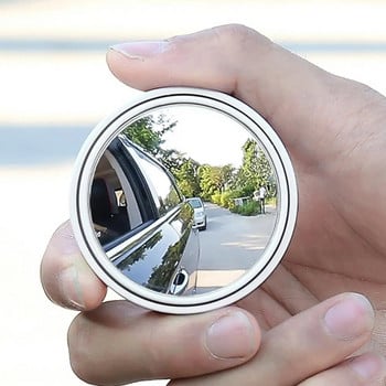 Издръжливо широко приложение Лесно за инсталиране Странично огледало за кола, въртящо се на 360 градуса Странично огледало за кола, огледала за врати на кола 1 чифт