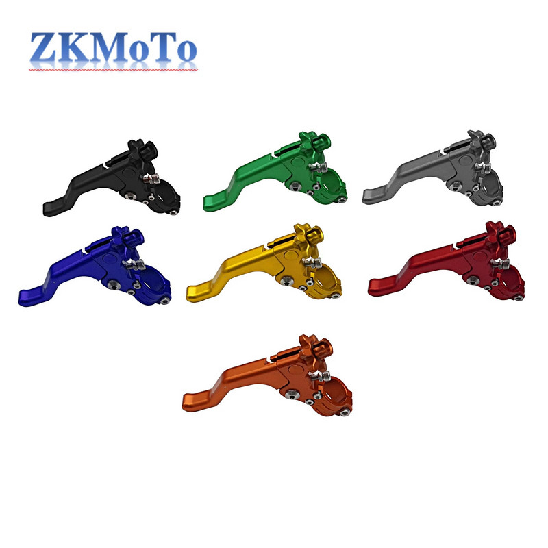 Motokroso universali trumpoji sankabos svirtis, skirta „Honda Yamaha Suzuki Kawasaki Triumph Buell Ducati“ ir kt. motociklų priedams