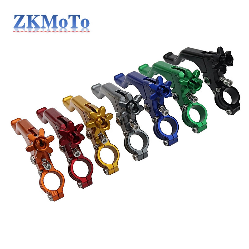 Motokroso universali trumpoji sankabos svirtis, skirta „Honda Yamaha Suzuki Kawasaki Triumph Buell Ducati“ ir kt. motociklų priedams