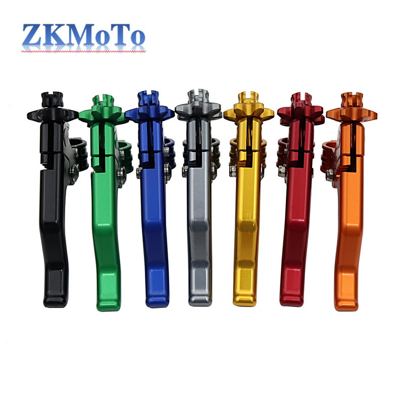 Motokroso universali trumpoji sankabos svirtis, skirta „Honda Yamaha Suzuki Kawasaki Triumph Buell Ducati“ ir kt. motociklų priedams