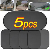 1/2/5 tk autoakna päikesevarju kate Päikese UV-kaitse Auto eesmine tagumine must aken kardin Külgklaas võrk päikesevarjud tarvikud
