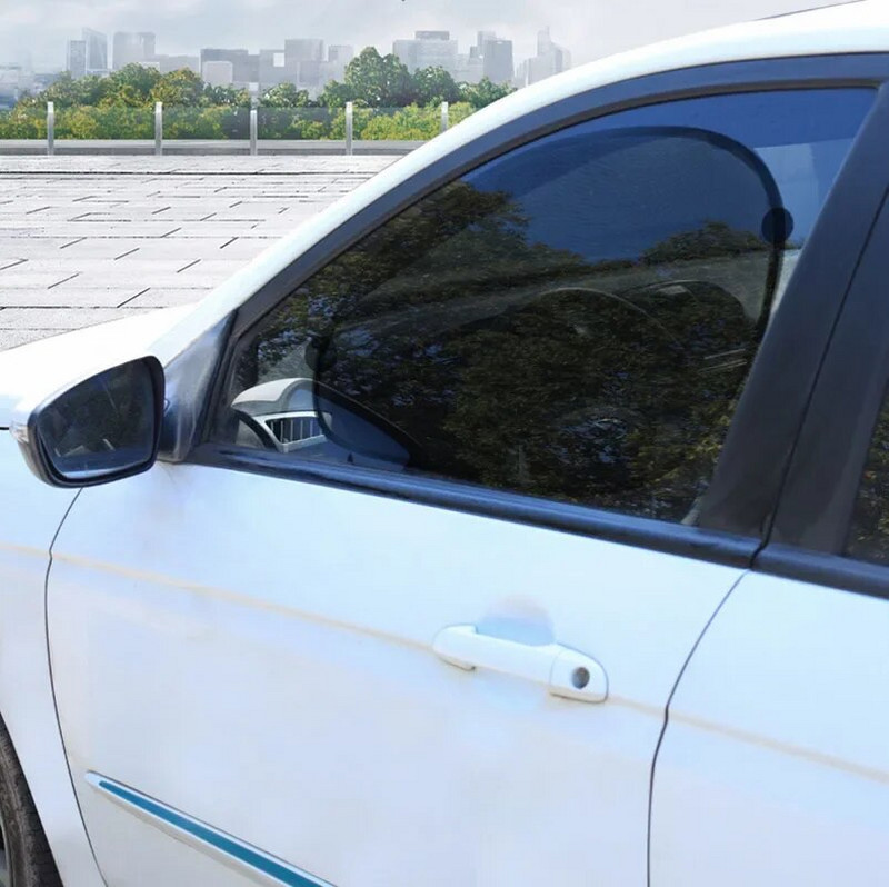 1/2/5 tk autoakna päikesevarju kate Päikese UV-kaitse Auto eesmine tagumine must aken kardin Külgklaas võrk päikesevarjud tarvikud