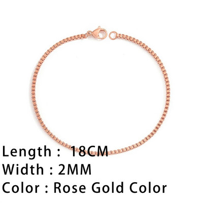 SUNIBI klassikalised ussiketi käevõrud naistele Trendikas mood roostevabast terasest kuuba kettkäevõru Trendikas naisele kingitused ehted