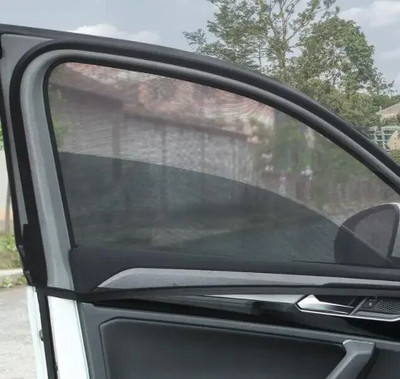 2 KOM. Prozor za suncobran automobila Poklopac prednjeg bočnog prozora Zavjesa za zaštitu od komaraca Toplinska izolacija Automobilska mreža Zavjesa za privatnost