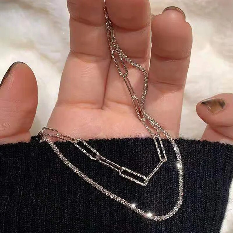 Nova modna srebrna gipsofila podesiva narukvica i narukvica za žene Elegantan svjetlucavi fini nakit Poklon za vjenčanje