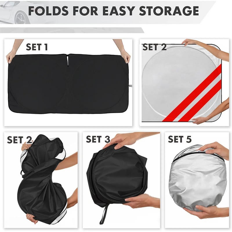 Automašīnas priekšējais vējstikls saulessarga pārsegs Automašīnas piederumi Dodge Charger Challenger RAM Journey Caliber Avenger Caravan Durango