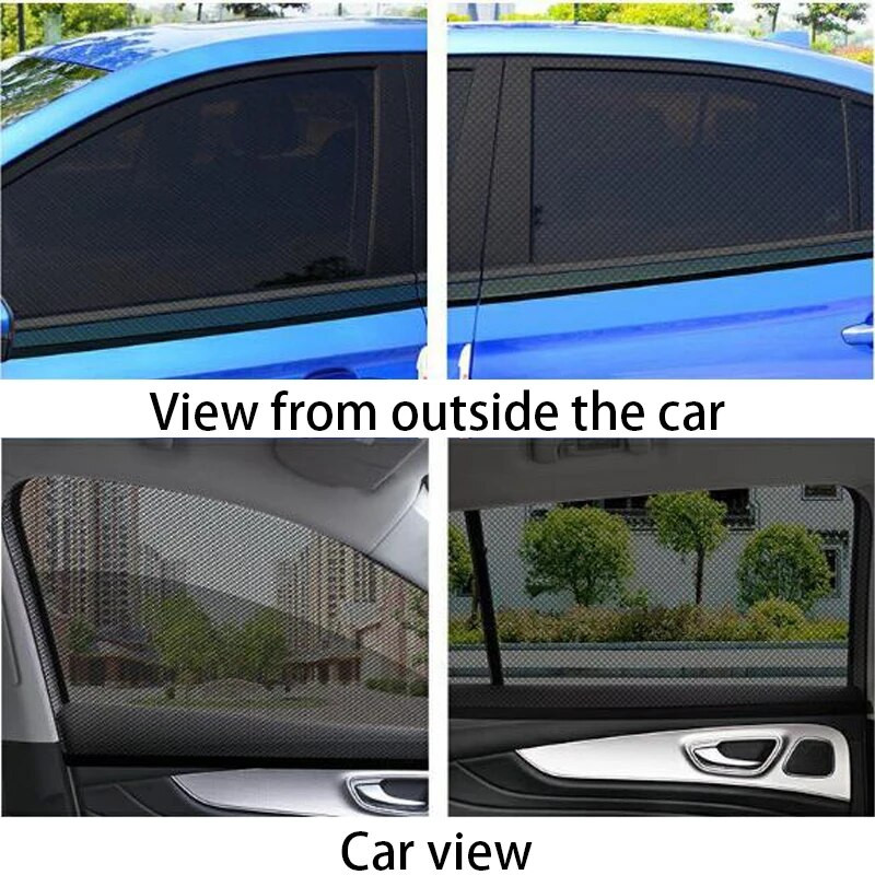 Autoakna päikesevari Auto akna ekraani ukse kate ultraviolettkiirgusevastane päikesevari päikesesirm auto esi- ja tagumine päikesevari autoosad