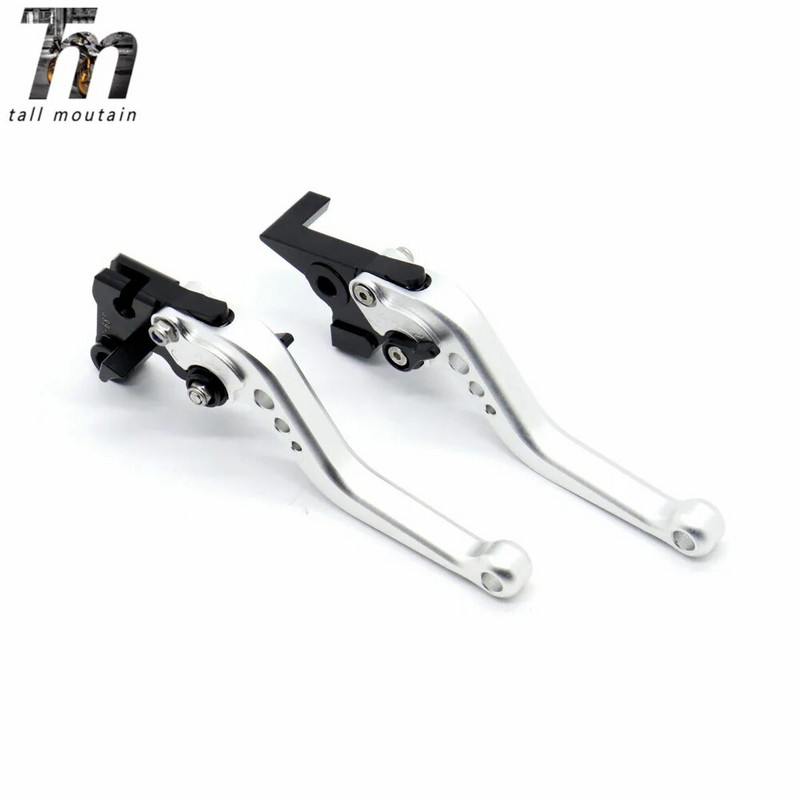 Trumpos/ilgos stabdžių sankabos svirtys, skirtos SUZUKI GSF 650/1200/1250 Bandit GSX650F GSX1250FA GSX1400 Motociklui reguliuojamas CNC