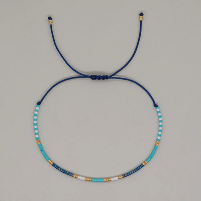 Go2boho seemnehelmed pisikesed käevõrud naistele Boho Pulseras Mujer Designer Värvilised Sõprus Reguleeritavad Ehted Aksessuaarid y2k