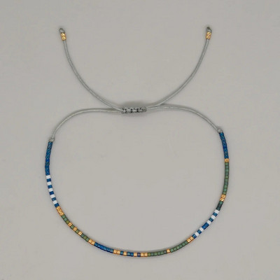 Go2boho seemnehelmed pisikesed käevõrud naistele Boho Pulseras Mujer Designer Värvilised Sõprus Reguleeritavad Ehted Aksessuaarid y2k