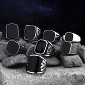 2024 Νέο 316L από ανοξείδωτο ατσάλι γεωμετρικό ζιργκόν και δαχτυλίδι διανομής για άνδρες γυναίκες Δαχτυλίδι ζευγαριού Απλό κόσμημα Δώρο για την ημέρα του Αγίου Βαλεντίνου