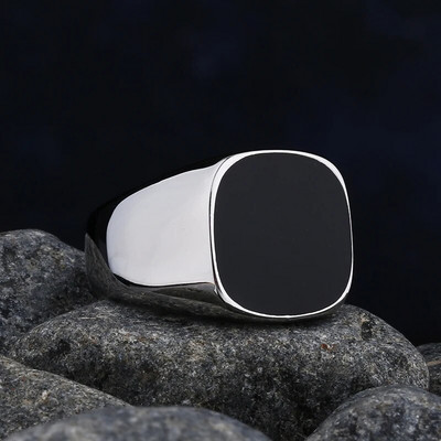 2024 Νέο 316L από ανοξείδωτο ατσάλι γεωμετρικό ζιργκόν και δαχτυλίδι διανομής για άνδρες γυναίκες Δαχτυλίδι ζευγαριού Απλό κόσμημα Δώρο για την ημέρα του Αγίου Βαλεντίνου