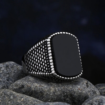 2024 Νέο 316L από ανοξείδωτο ατσάλι γεωμετρικό ζιργκόν και δαχτυλίδι διανομής για άνδρες γυναίκες Δαχτυλίδι ζευγαριού Απλό κόσμημα Δώρο για την ημέρα του Αγίου Βαλεντίνου