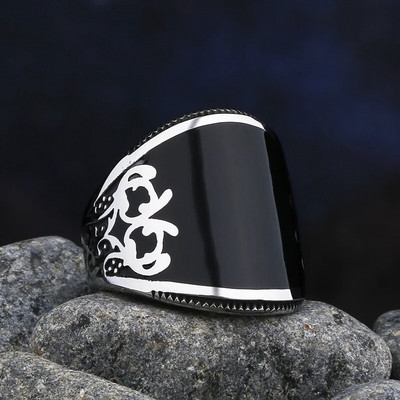 2024 Νέο 316L από ανοξείδωτο ατσάλι γεωμετρικό ζιργκόν και δαχτυλίδι διανομής για άνδρες γυναίκες Δαχτυλίδι ζευγαριού Απλό κόσμημα Δώρο για την ημέρα του Αγίου Βαλεντίνου