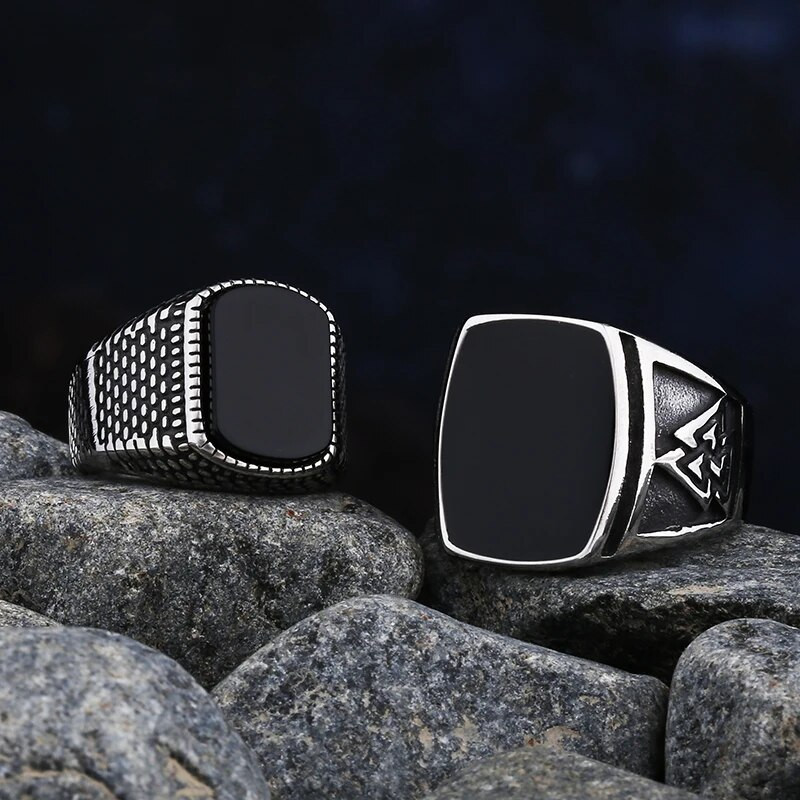 2024 Νέο 316L από ανοξείδωτο ατσάλι γεωμετρικό ζιργκόν και δαχτυλίδι διανομής για άνδρες γυναίκες Δαχτυλίδι ζευγαριού Απλό κόσμημα Δώρο για την ημέρα του Αγίου Βαλεντίνου