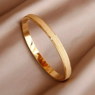 Κλασικά ανοιχτά βραχιόλια και βραχιόλια από ανοξείδωτο ατσάλι για γυναίκες μόδα Επώνυμα κοσμήματα Λεπτά βραχιόλια από πλήρες κρύσταλλο