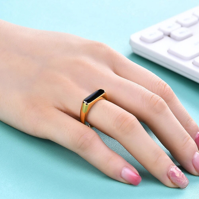 Gothic INS Signet Gredzeni vīriešiem Punk Black Oil Rozā gredzens Zelta krāsas tonis Nerūsējošais tērauds Chunky Boys Tīņi Brāļu rotaslietas