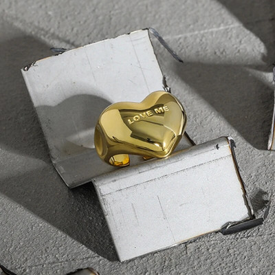 Divatos, ezüst színű ujjgyűrűs szett nőknek 2023-as akciós kreatív, egyszerű, szabálytalan geometrikus partiékszer-ajándék