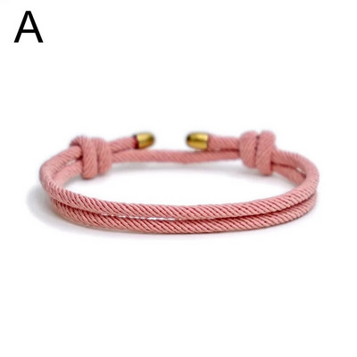 2023. aasta minimalistlikud Milano köiega käevõrud meeste naiste käsitsi valmistatud reguleeritava punase niidiga käevõru paarile käevõru parimale sõbrale