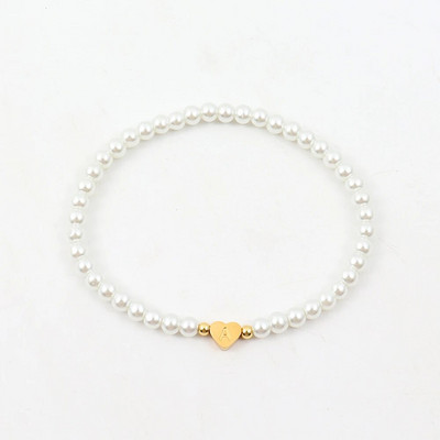 2023. gada karsta nerūsējošā tērauda sirds AZ burtu rokassprādze sievietēm, roku darbs