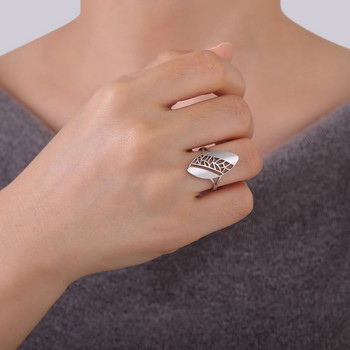 Skyrim Етнически пръстени от неръждаема стомана Дамски модни креативни геометрични пръстени с пръст Парти бижута 2024 г. Подарък за деня на майката Ново в