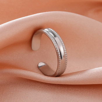 Μινιμαλιστικό δαχτυλίδι από ανοξείδωτο ατσάλι Skyrim χρυσό χρώμα Ανοιχτό ρυθμιζόμενο δαχτυλίδι 2024 Μοντέρνα κοσμήματα Kpop δώρο για γυναίκες άνδρες