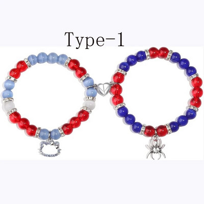 Ämbliksõpruse käevõrud Sobivad käevõrud paaridele Parimad sõbrad Bff Spider Käevõru Ehted Kingitused Naistele Teismelistele Tüdrukutele