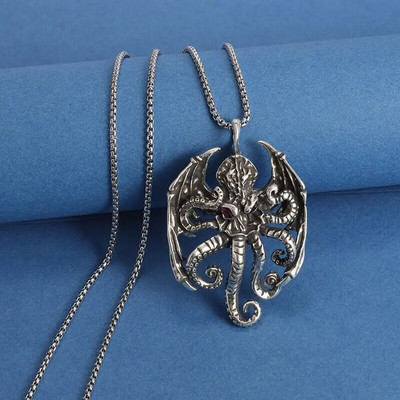 Jaapani musta samurai ripats gooti piraatsoomus Katana kaelakee isiksus meeste trendi punk ehted