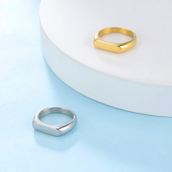 Пръстени-печати Skyrim от неръждаема стомана за мъже, жени Минималистични 5MM широки пръстени за пръсти 2024 Тенденция за сватбена двойка Бижута Подарък Горещо