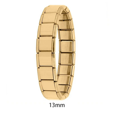 Hapiship 2024 uued meeste/naiste ehted, laius 7/9/13 mm Itaalia elastne võlukäevõru, moodne roostevabast terasest käevõru ST-Top