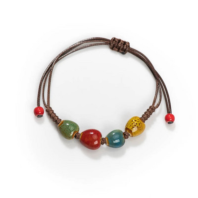 Armastuskivist naiste keraamiline käevõru Naiste käsitsi kootud paarile väikesed hulgiehted #5347