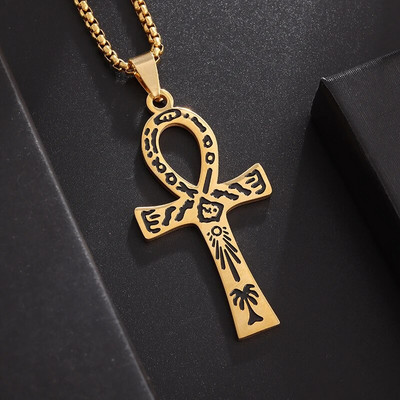 Klassikaline ripats Eye of Horus roostevabast terasest Eye of God kaelakee meestele isikupära punk trendi ehtekink