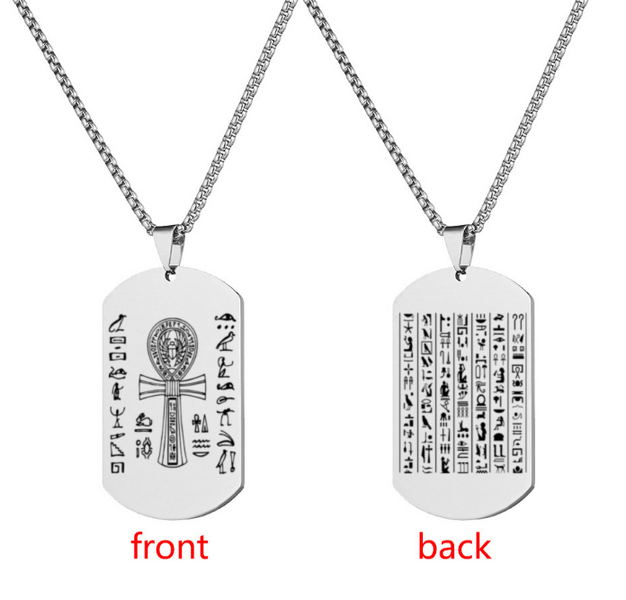 Klassikaline ripats Eye of Horus roostevabast terasest Eye of God kaelakee meestele isikupära punk trendi ehtekink