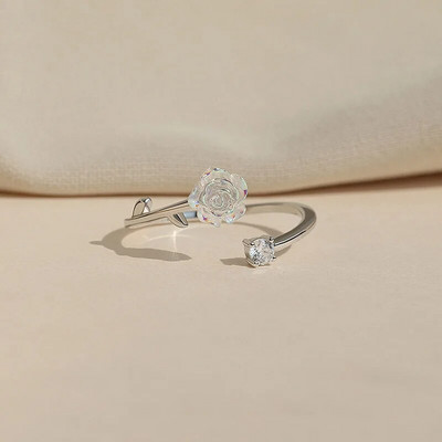 Y2K tähesõrmus naistele meestele Lihtsad nimetissõrmed Moodsad Reguleeritavad roosad tähed Paarisõrmused Sõbrapäeva ehted Kingitus