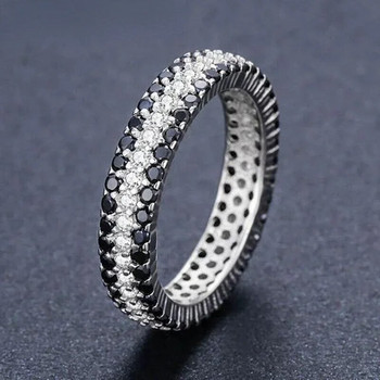 SODROV Дамски черен пръстен Trend Готически аксесоари на едро Бижута Пръстени за жени Булка сватбена лента Дамски подарък Бижута