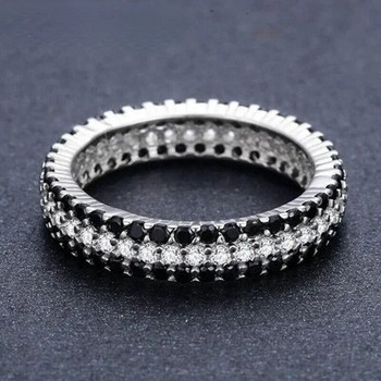 SODROV Γυναικείο μαύρο δαχτυλίδι Trend Gothic Αξεσουάρ χονδρικής Κοσμήματα Δαχτυλίδια για γυναίκες Νυφική μπάντα γάμου Γυναικεία κοσμήματα δώρων