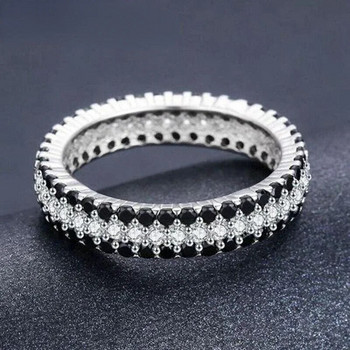 SODROV Дамски черен пръстен Trend Готически аксесоари на едро Бижута Пръстени за жени Булка сватбена лента Дамски подарък Бижута