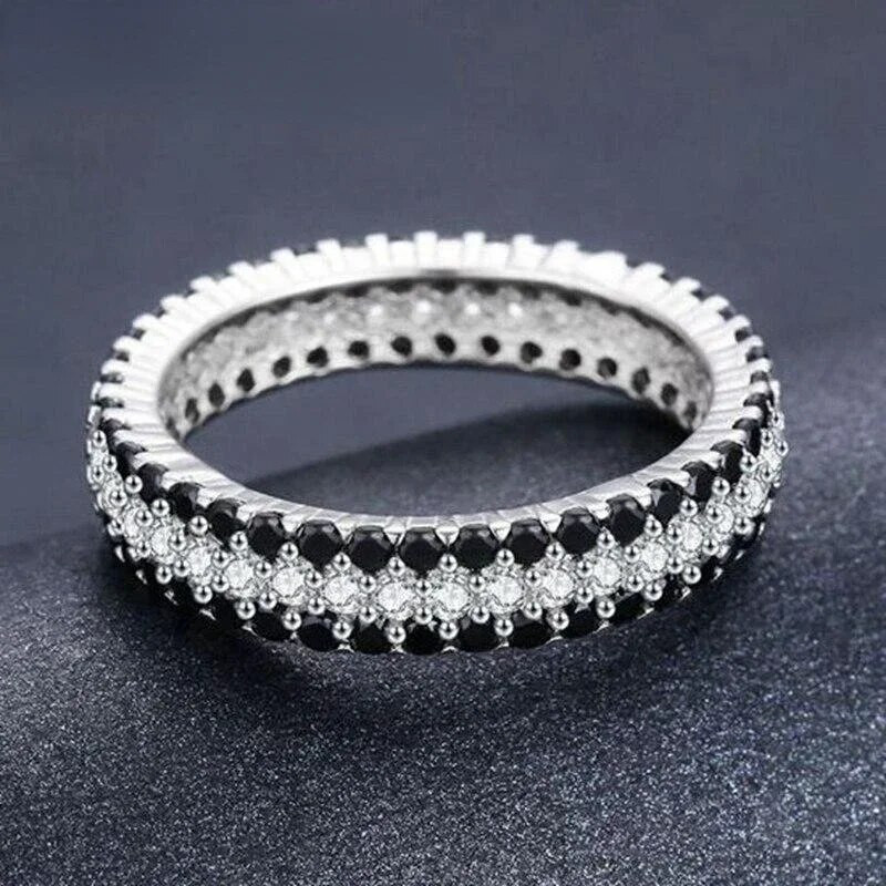 SODROV naiste must sõrmus Trend gooti hulgimüük Aksessuaarid Ehted Sõrmused naistele Pruudi pulmabänd Naiste kingitus Ehted