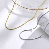 Vnoxi stiilsed ruudukujulised ussiketi kaelakeed naistele, meestele, kuubikujulised ketiga kaelakeed, kullatud roostevabast terasest unisex lahedad ehted