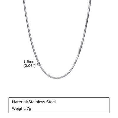 Vnoxi stiilsed ruudukujulised ussiketi kaelakeed naistele, meestele, kuubikujulised ketiga kaelakeed, kullatud roostevabast terasest unisex lahedad ehted