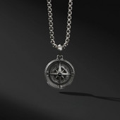 Mood Lihtne Kompass Paar Kaelakeed Meestele Retro Hip Hop Vasest Ripats Kampsun Kett Punk Ehted Aksessuaarid Kingitus