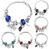 Uus Dragonfly roostevabast terasest trendikas pärlitega käevõru ehted 6 värvi suletavad käevõrud naiste käevõru Lihtsus aksessuaarid