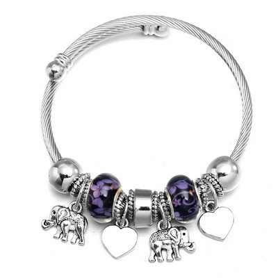 Uus Dragonfly roostevabast terasest trendikas pärlitega käevõru ehted 6 värvi suletavad käevõrud naiste käevõru Lihtsus aksessuaarid