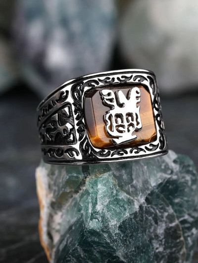 Lahedate asjade hulgimüük meeste sõrmused roostevabast terasest punasest soomuskilbist templirüütlite ristisõduri sõrmus punk ehted