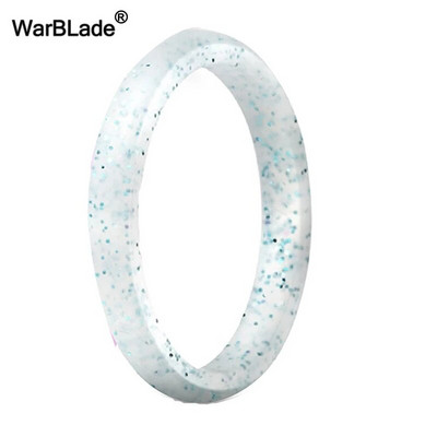 WarBLade 2,7 мм силиконови пръстени за жени Сватбени гумени ленти Хипоалергичен гъвкав спортен антибактериален силиконов пръстен за пръсти