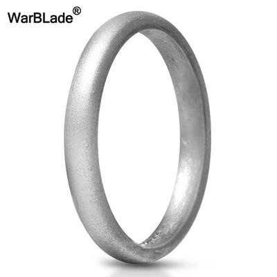 WarBLade 2,7 мм силиконови пръстени за жени Сватбени гумени ленти Хипоалергичен гъвкав спортен антибактериален силиконов пръстен за пръсти