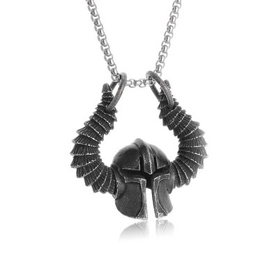 Ingel Saatan Kitsepea Deemoni silmade ripats kaelakee Vintage gooti punk meeste ehteaksessuaar