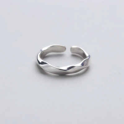 Privjesci Dvije boje Listovi grane masline Otvoreni prsten za žene Djevojačko vjenčano prstenje Podesivi nakit oko prstiju