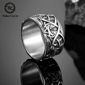 Antiikne skandinaavia ruuni keldi sõrmus Sõrmused meestele viikingid Ouroboros sõrmesõrmus vanaaegne naiste aksessuaar Draakon Skandinaavia ehted kingitus